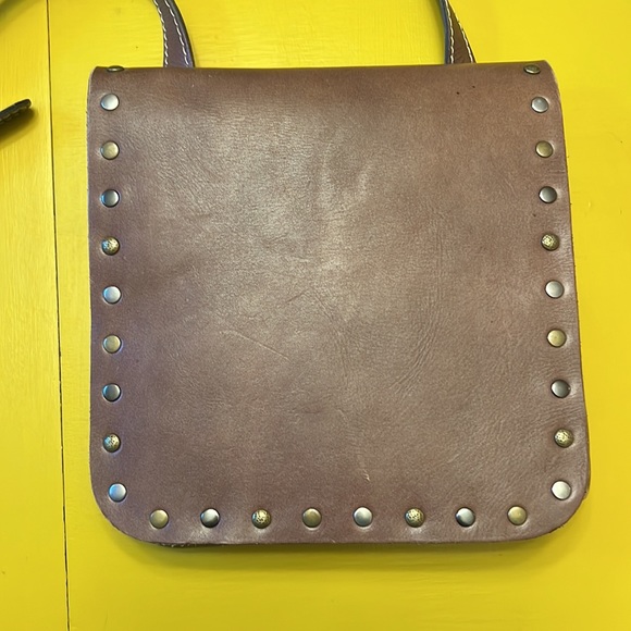 Patricia Nash Brown Saddle Bag - Picture 2 of 6